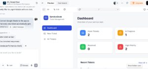 RT Workspace Application Dashboard